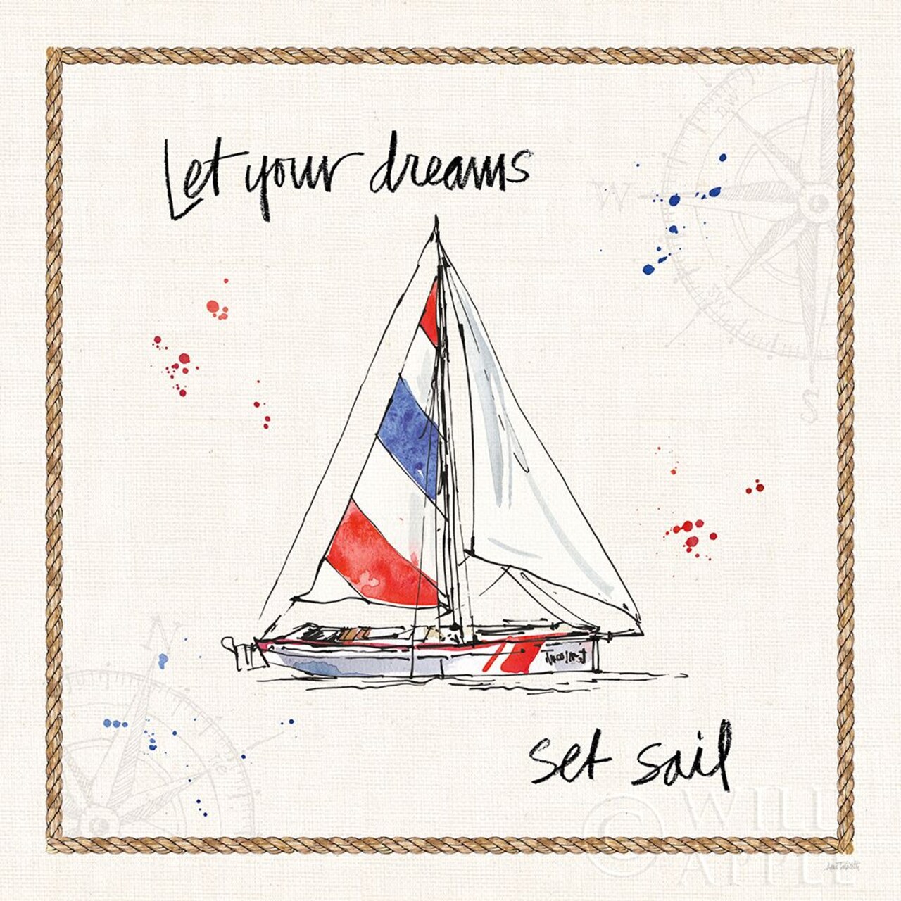 Coastal Buoys III Poster Print by Anne Tavoletti - Item # VARPDX44751